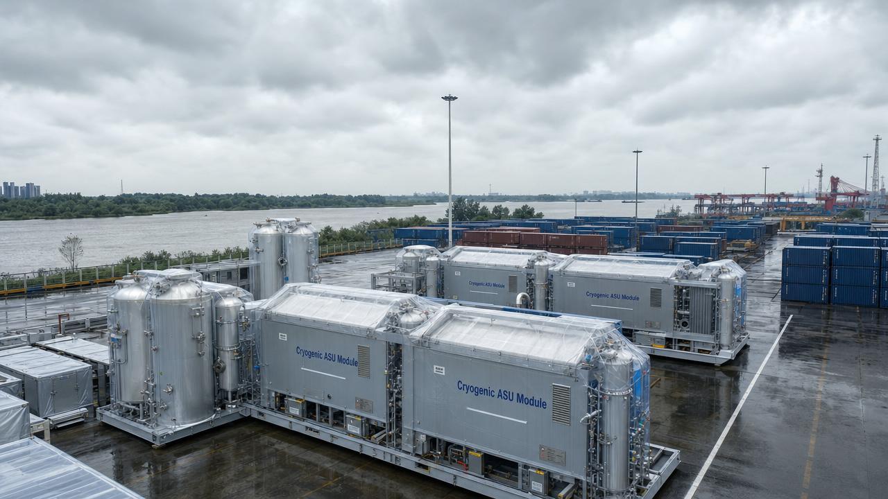 Red Flood Warning Disrupts ASU Logistics Along Yangtze River