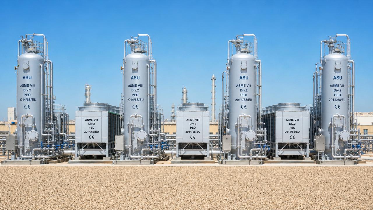 Middle East EPC Projects Drive ASU & Air-Cooler Procurement Demand