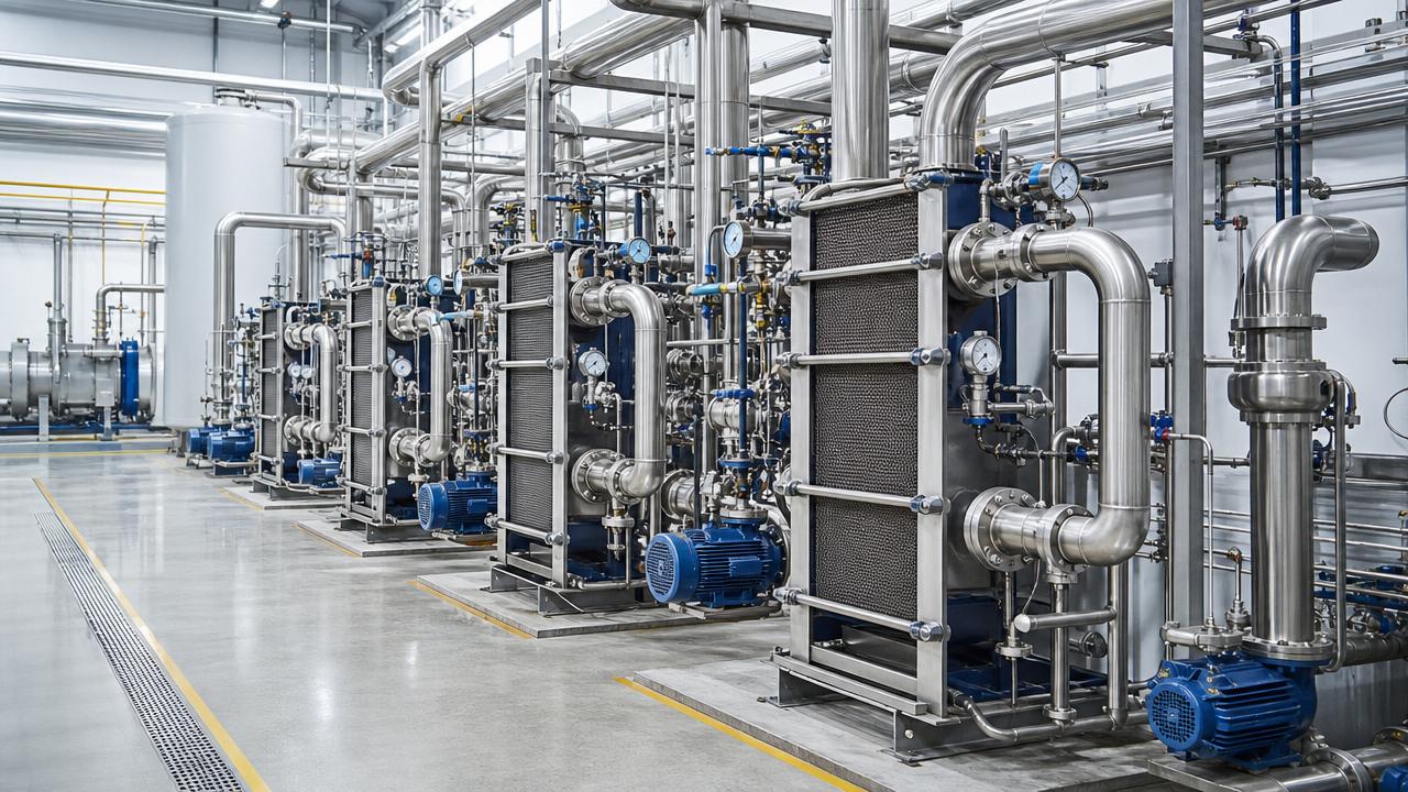 Thermal Fluid Architecture for Plate Heat Exchangers