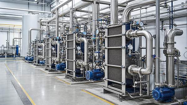 Thermal Fluid Architecture for Plate Heat Exchangers