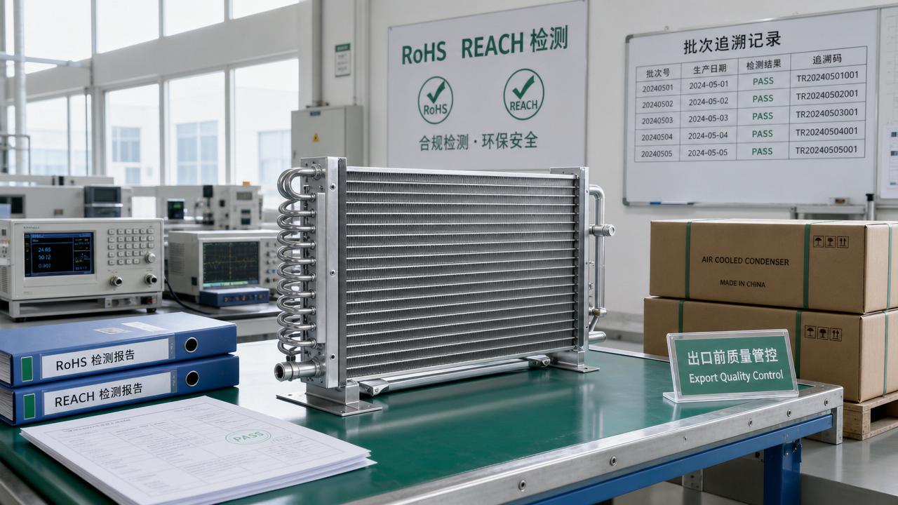 China Customs Flags Condensers for RoHS/REACH