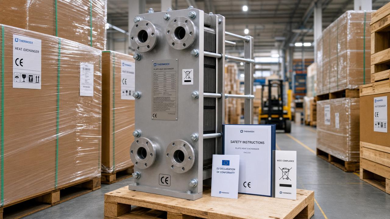 EU GPSR Enforcement Tightens Labeling for Industrial Heat Exchangers