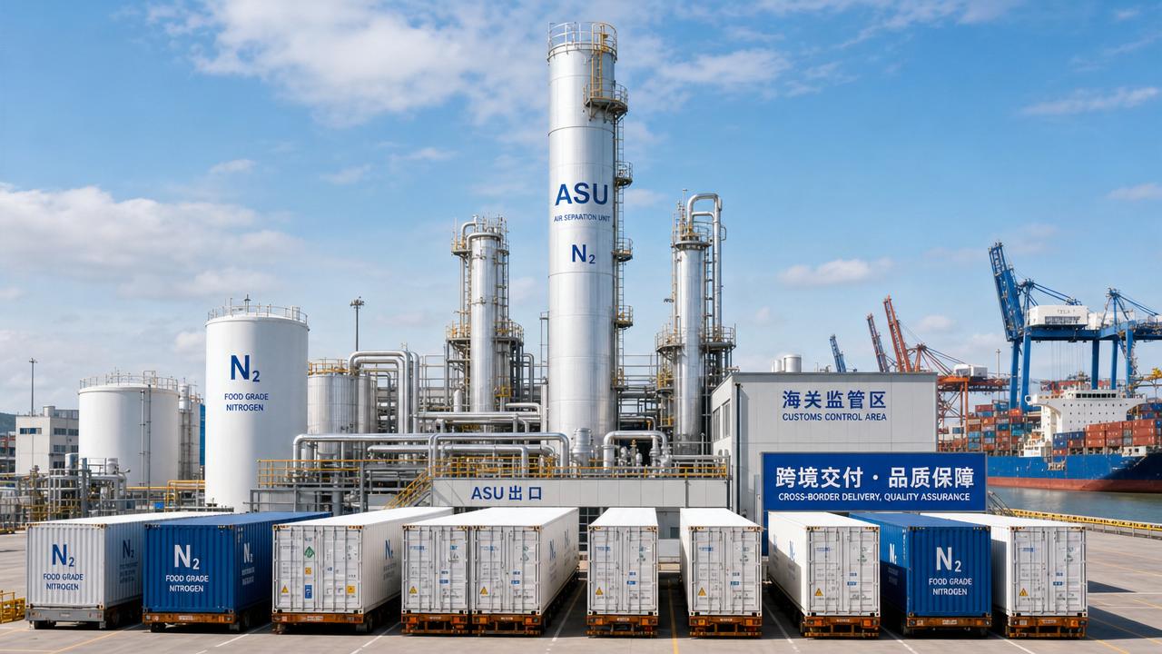 China Customs Adds ASU Export Code for Food-Grade Nitrogen