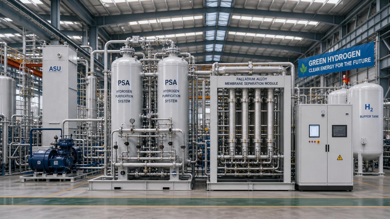Hydrogen Purification Lead Times Stretch on Green H₂ Demand