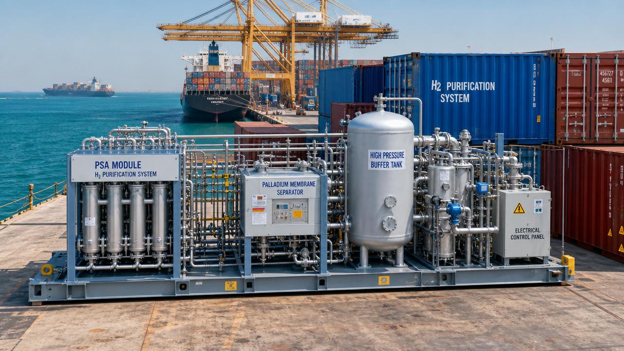 Hormuz Blockade Lifts H2 Purification Freight 19%