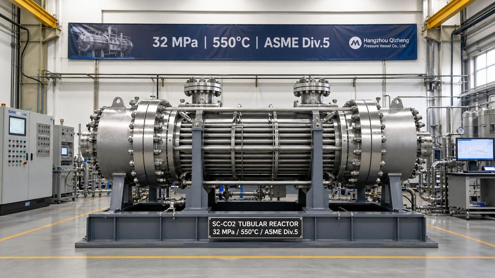 First sCO₂ Tubular Reactor FAT Marks Div. 5 Milestone