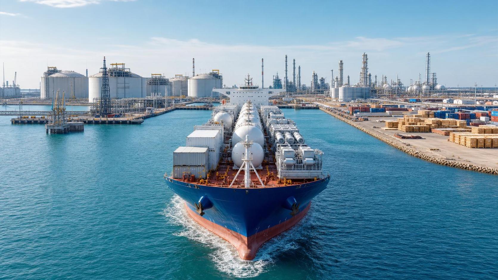 Hormuz Shipping Reopens, Iran LNG Imports Resume