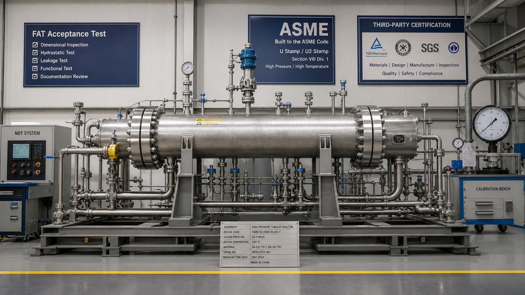 First sCO₂ Tubular Reactor Passes FAT