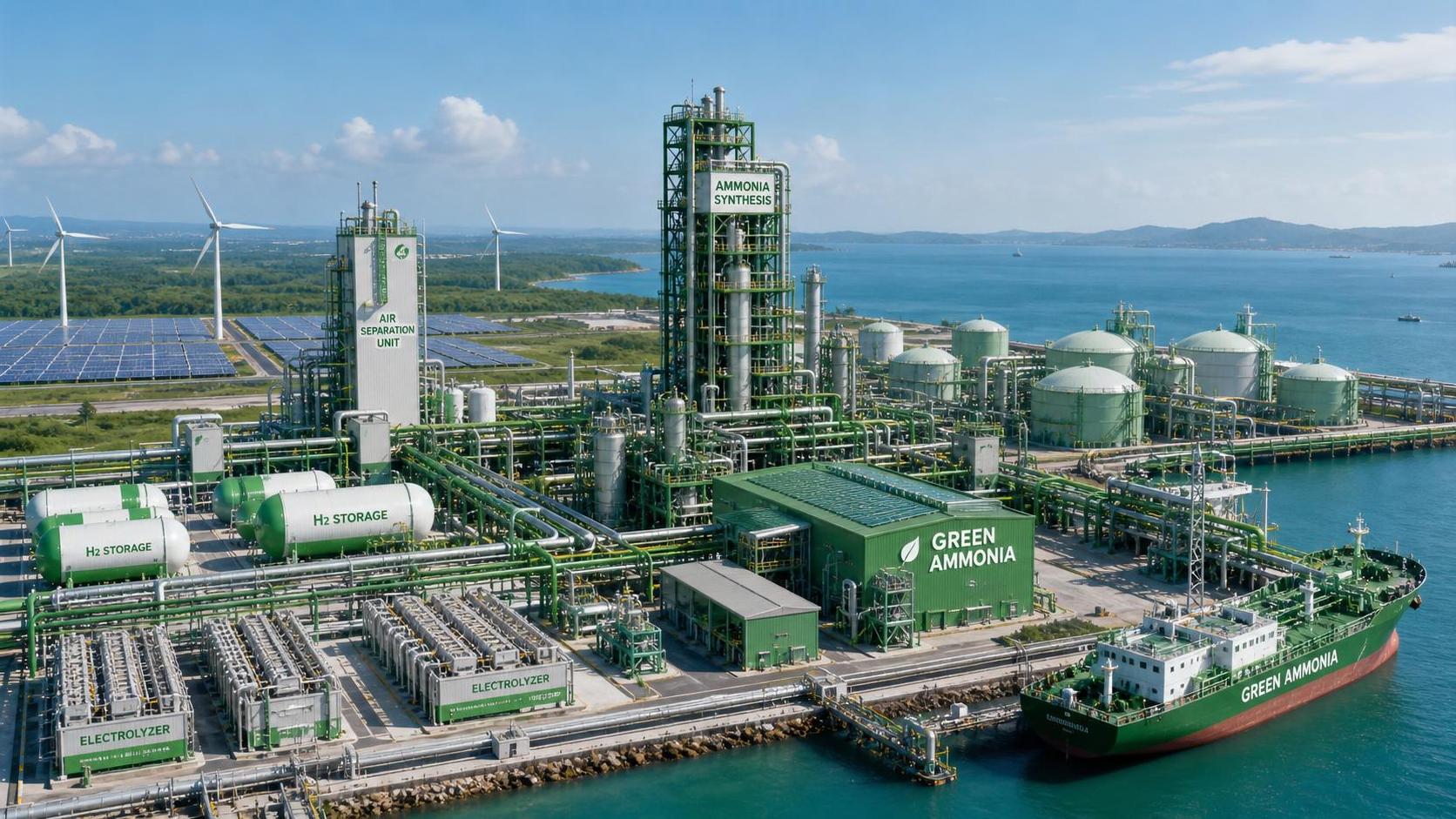 Green Ammonia Plants: Key Bottlenecks in Scaling Up Production