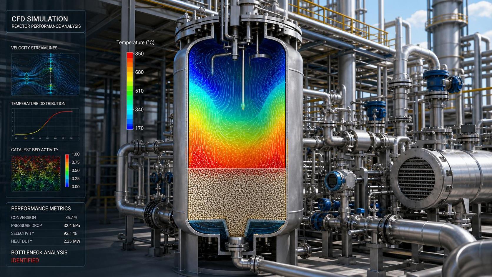 Chemical CFD Simulation for Reactor Debottlenecking: What to Check First
