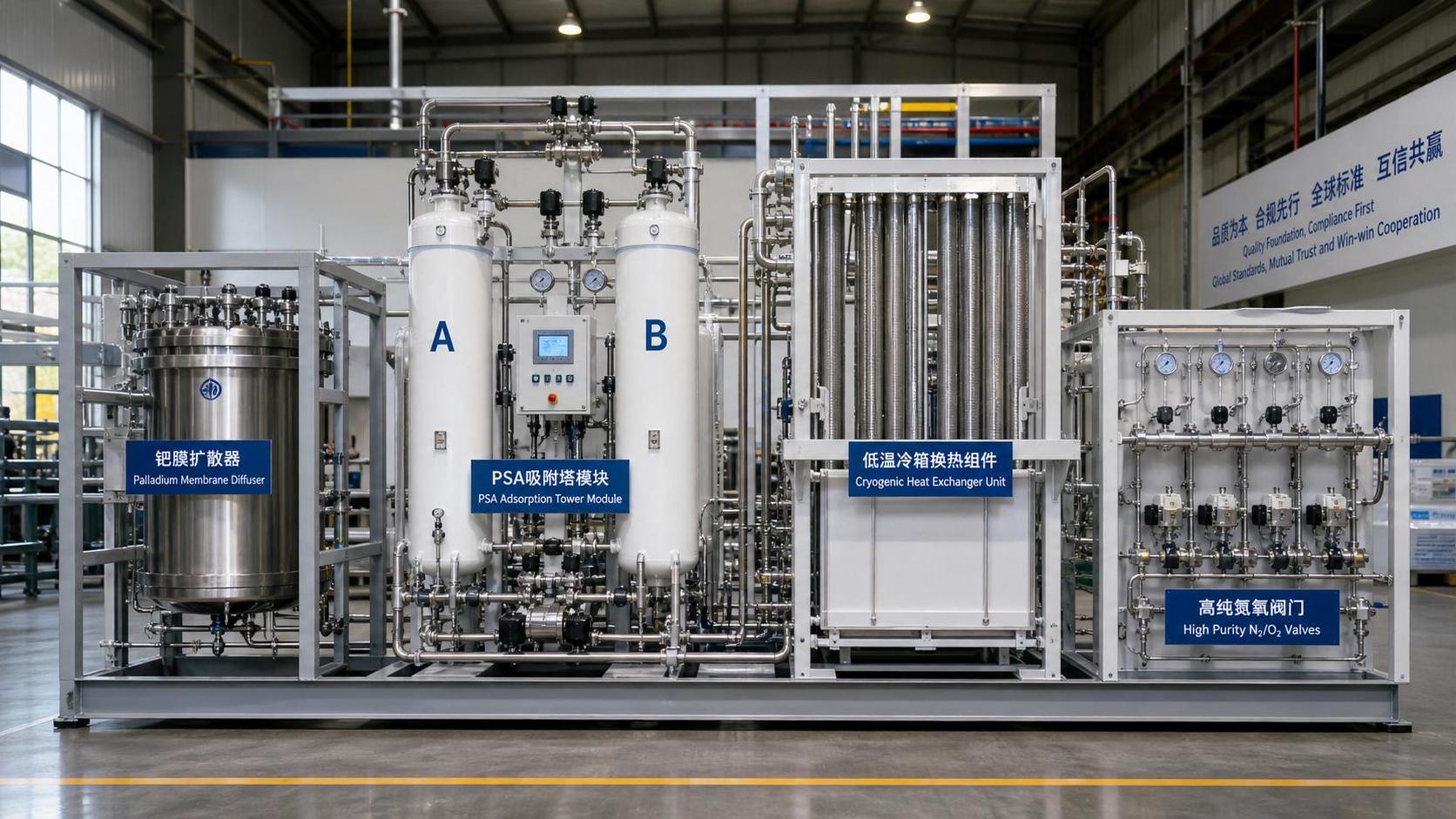 China Adds Hydrogen Purification and ASU Parts to Dual-Use List