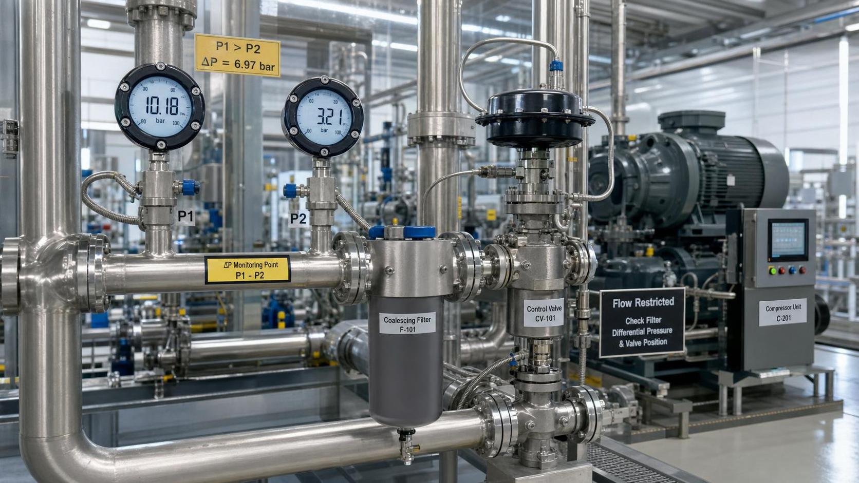 Industrial Gas Systems Troubleshooting for Pressure Drop Issues