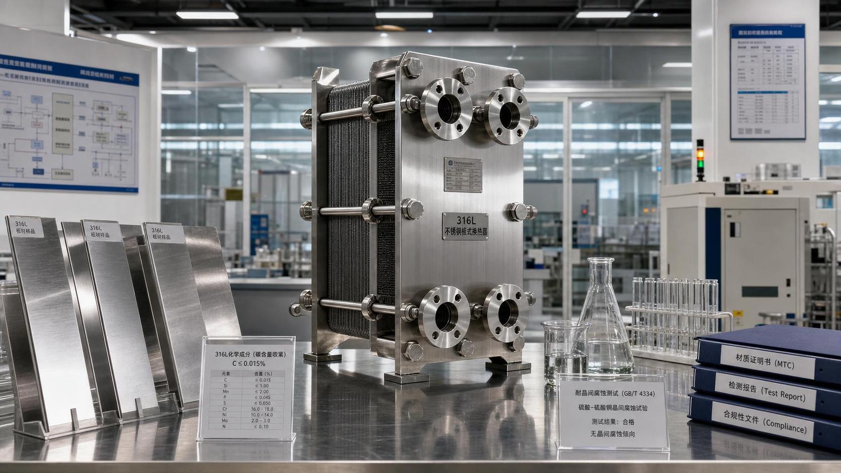 ASTM A240M-26a Tightens 316L Carbon Limit for PHEs