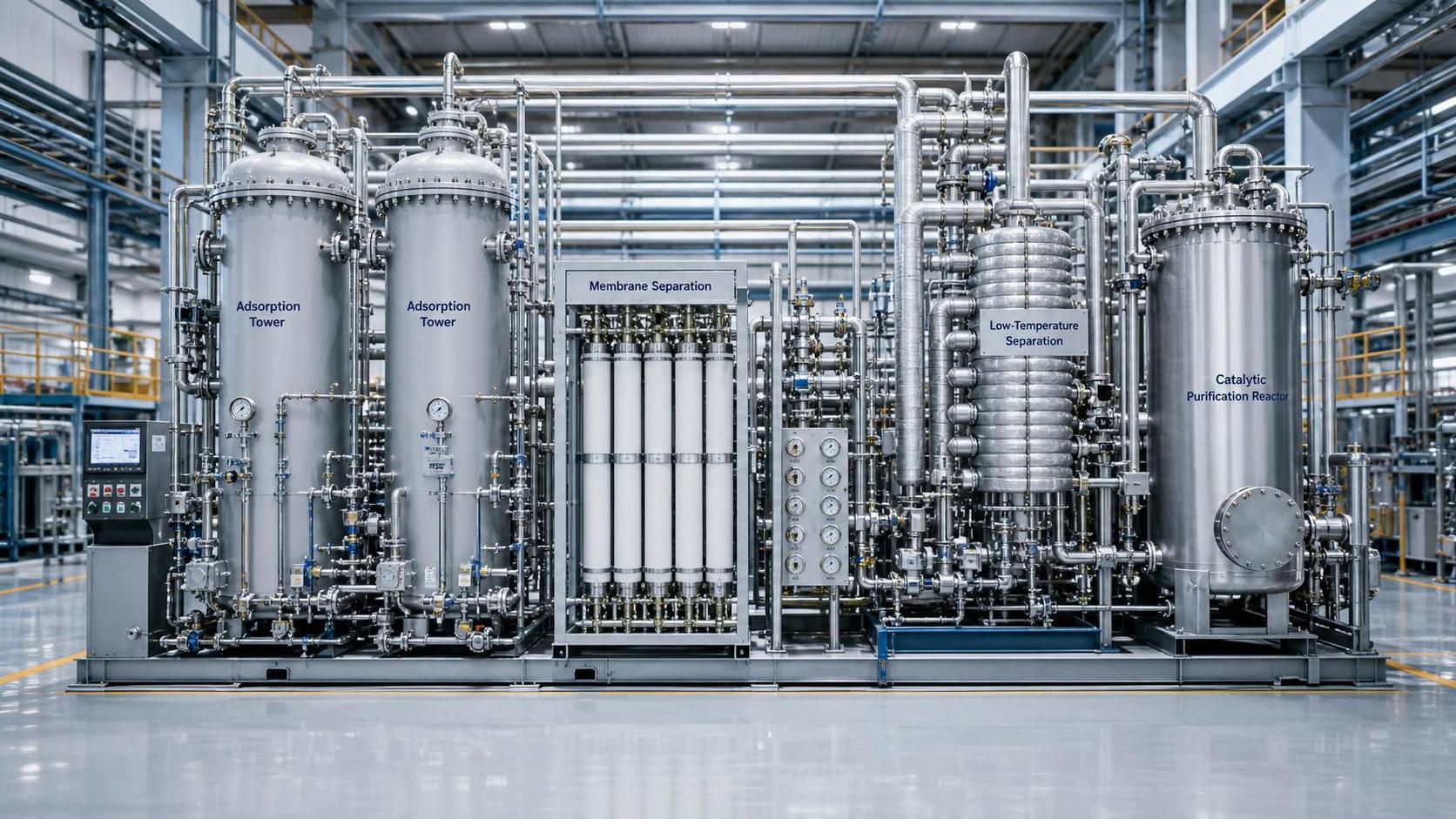 Gas Refining Systems: Key Process Choices for Stable Product Purity