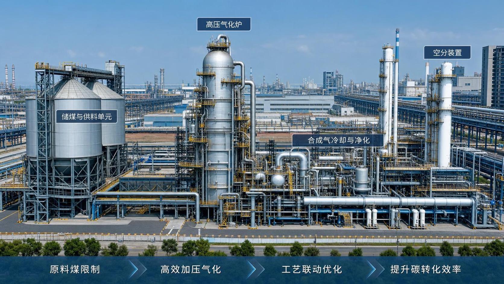Pressurized Coal Gasification Systems: Efficiency Risks and Feedstock Limits