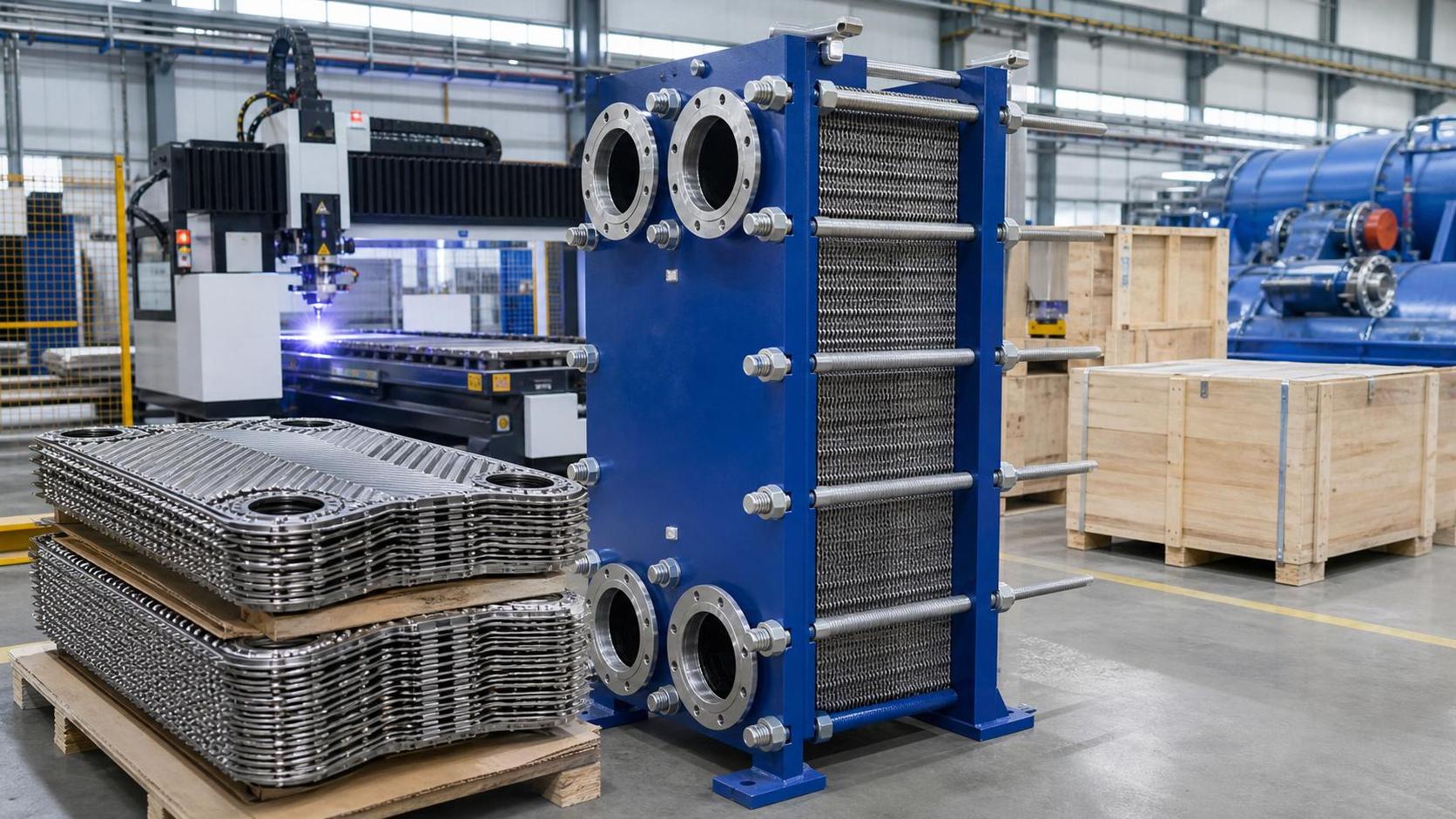 Plate Heat Exchanger Export Prices Rise 4.7%, Lead Times Stretch to 18 Weeks