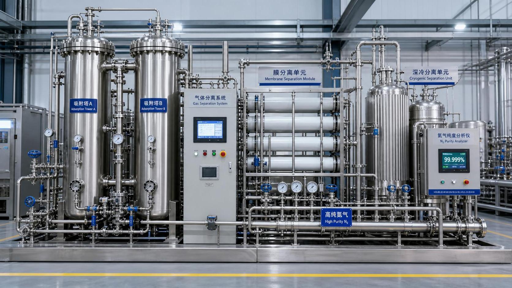 High Purity Gas Separation Systems: Key Specs Before Selection