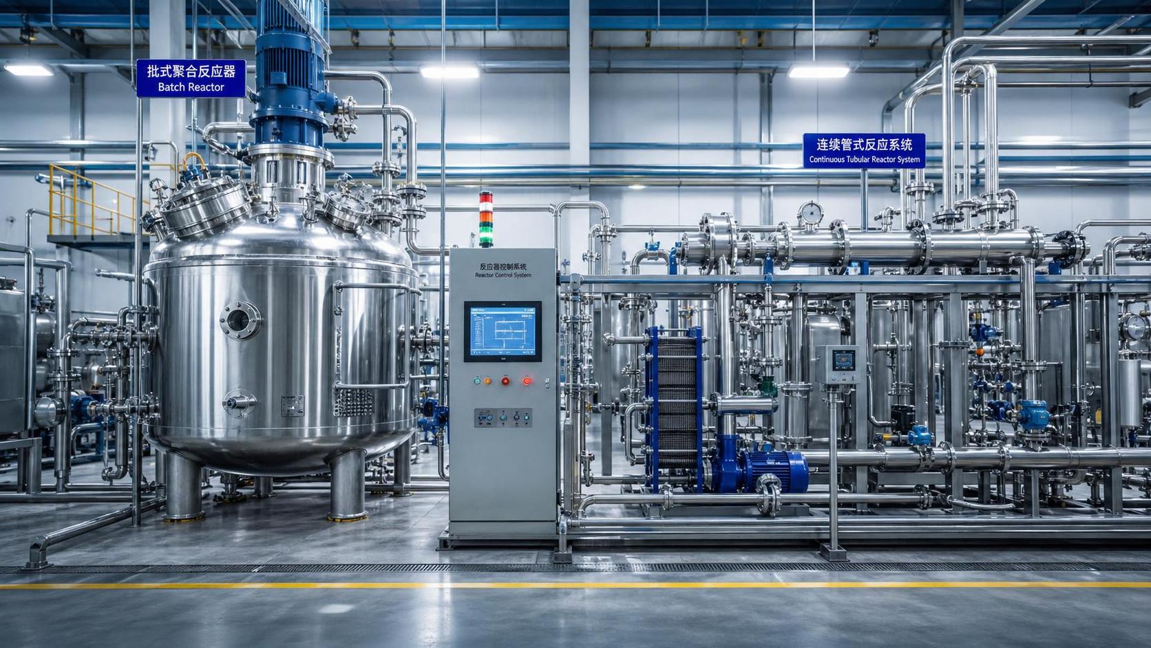 Polymerization Reactor for Resins: Batch or Continuous?