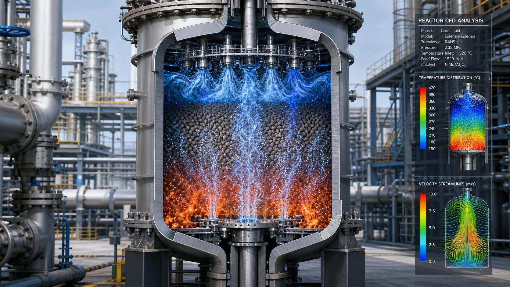 Reactor CFD Analysis for Better Mass Transfer Control