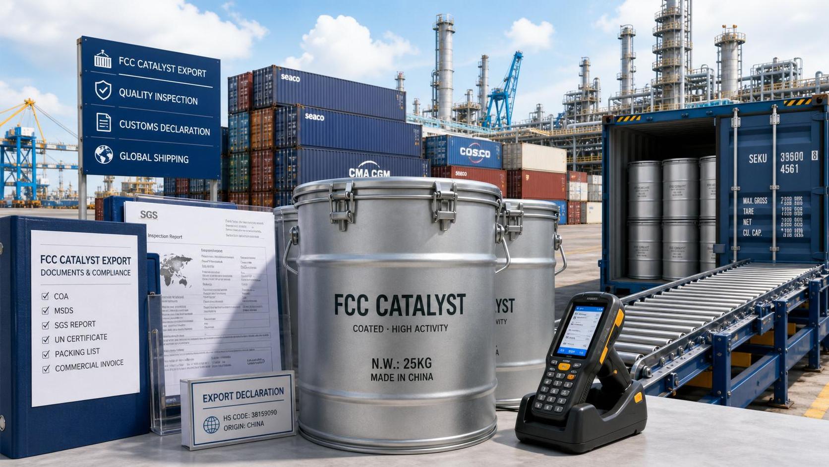 MIIT Lifts FCC Catalyst Export Exemption Cap