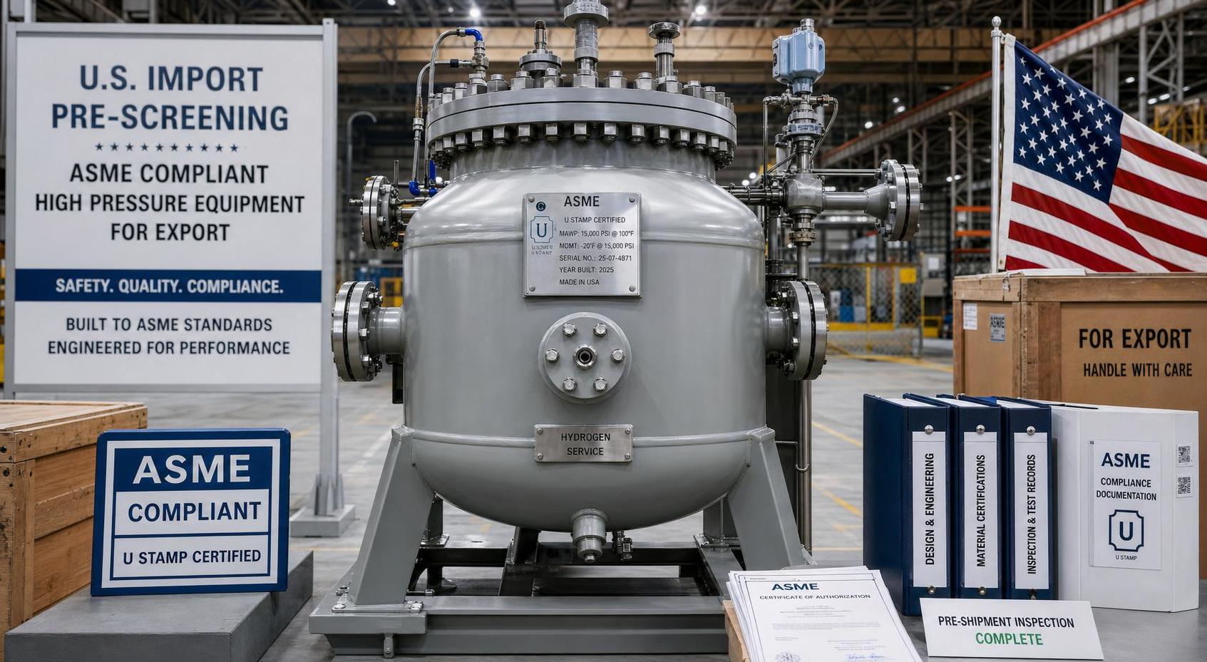 U.S. Import Checks Tighten for Hydrogenation Autoclaves