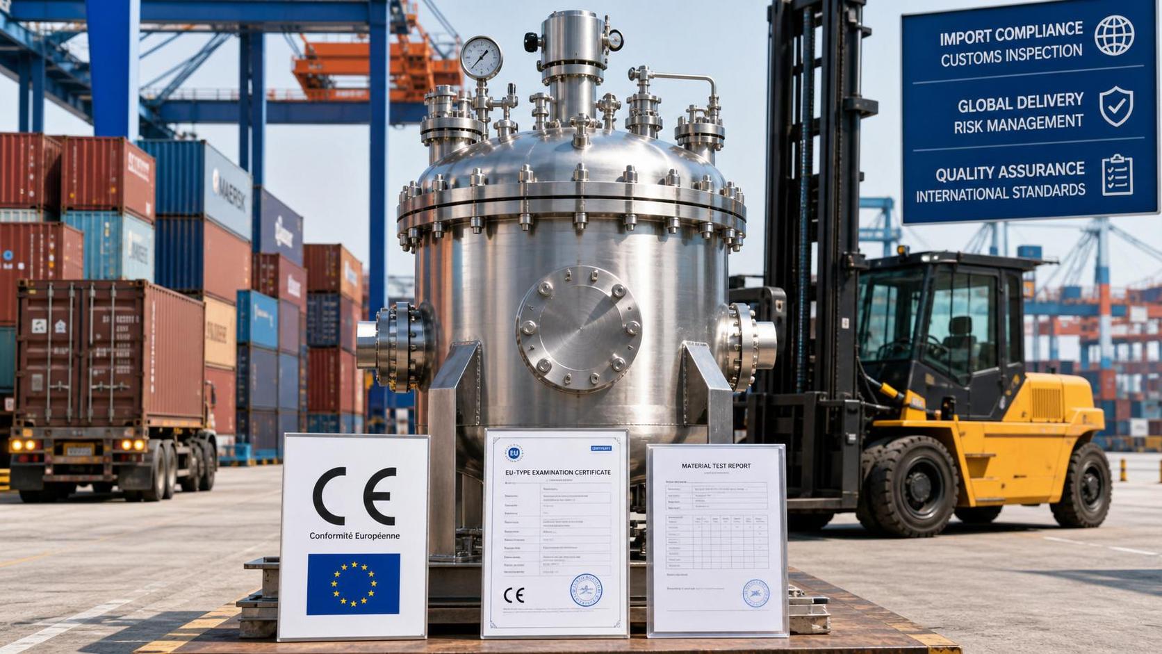 CBP Tightens PED Checks on Hydrogenation Autoclaves