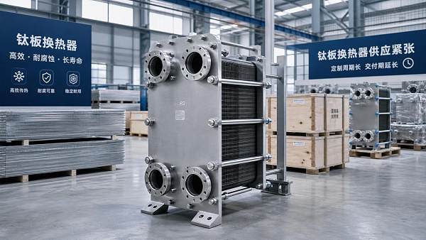 Titanium Plate Exchanger Lead Times Reach 26 Weeks
