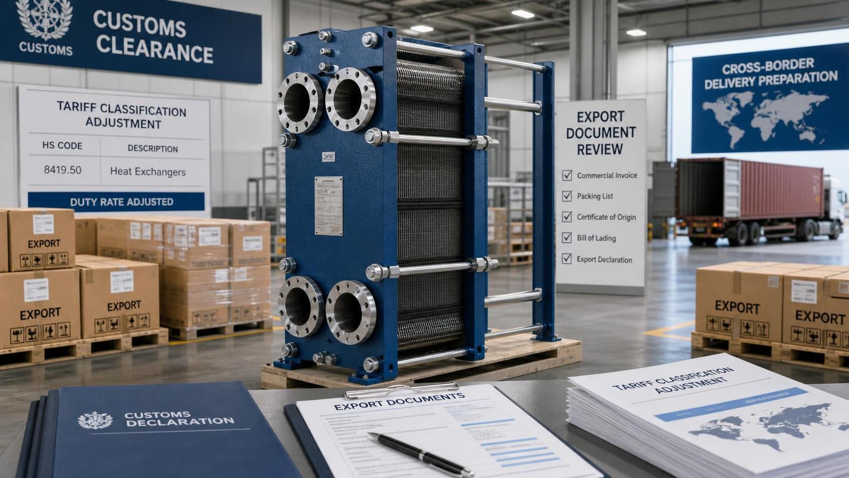 CBP Reclassifies Plate Heat Exchangers