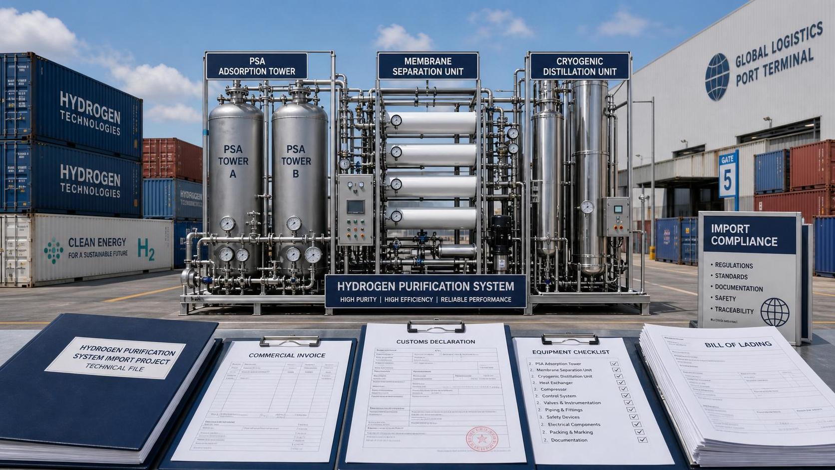 CBP Requires PSA Compliance Declarations for Hydrogen Imports