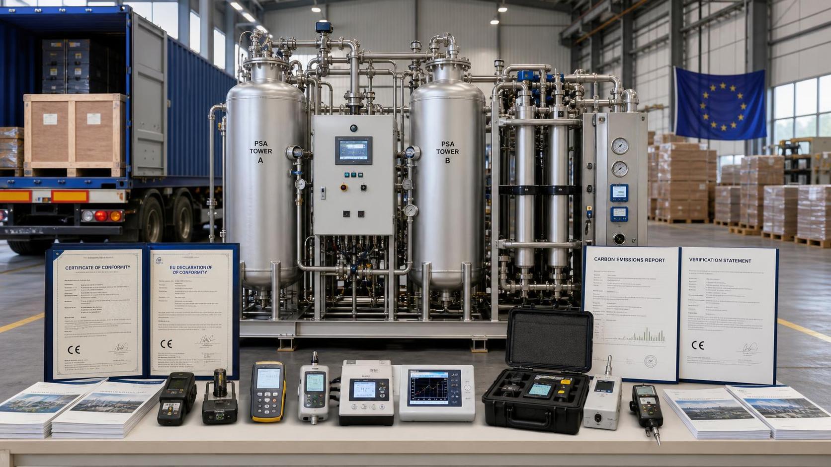 EU REACH Update Adds Carbon Disclosure for H2 Purification Exports