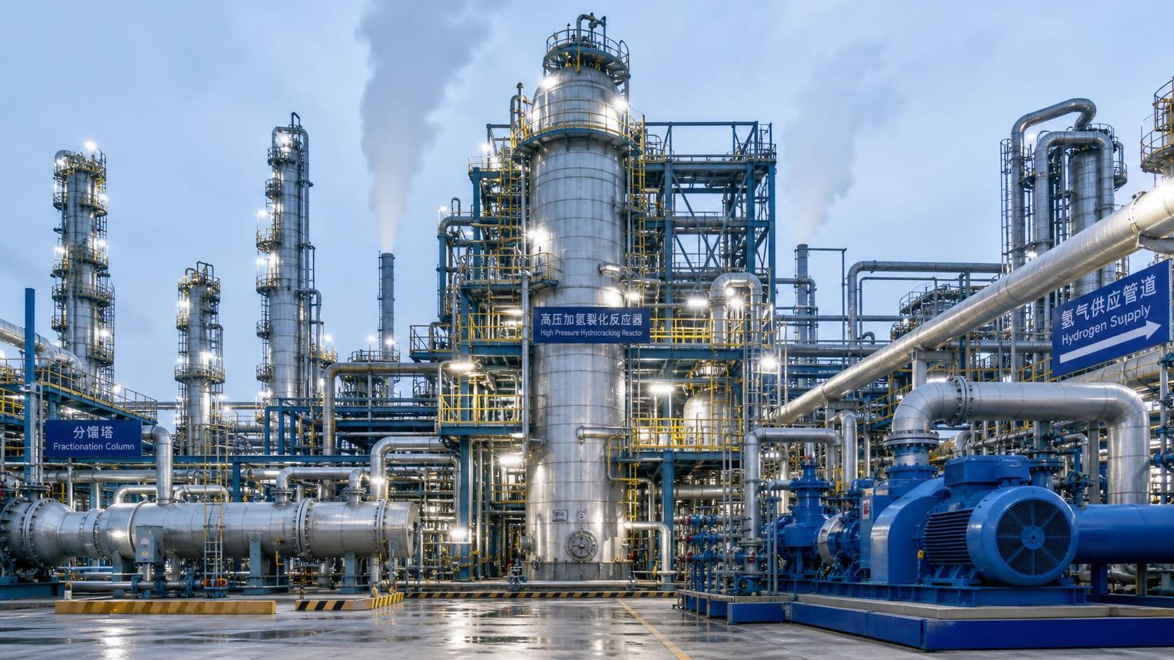 When does high-pressure hydrocracking technology improve yield enough to justify the cost