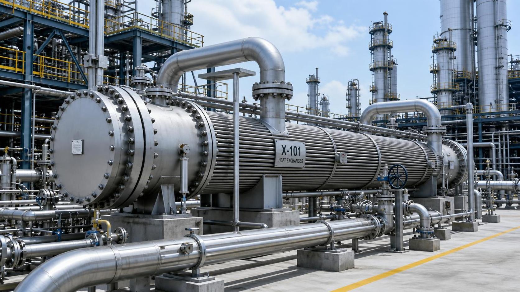 When does a high pressure heat exchanger for gas processing need custom design?