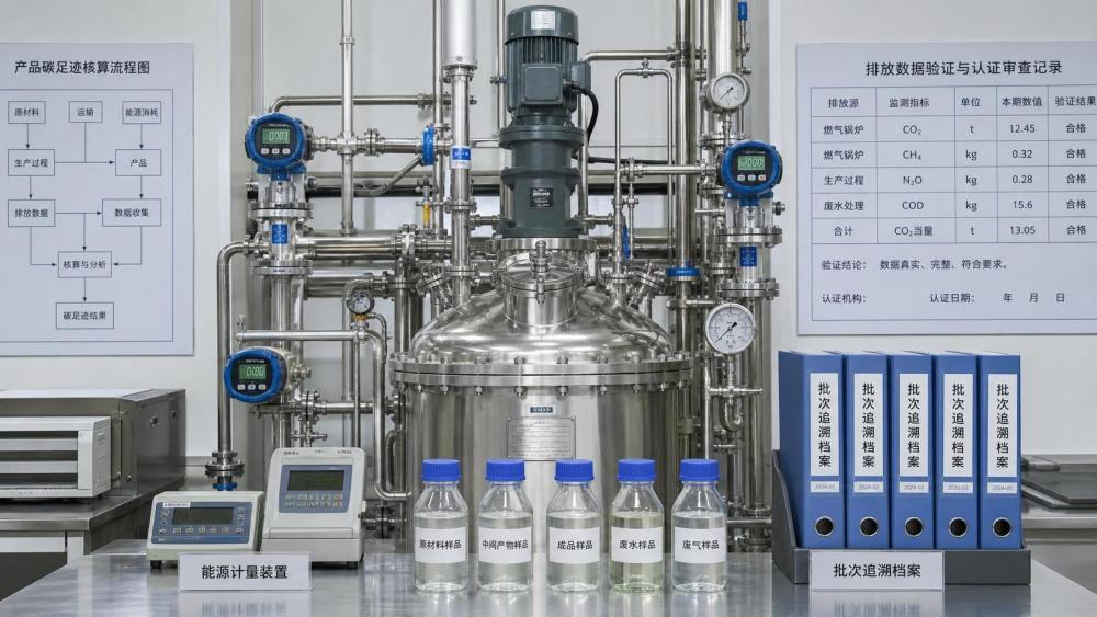 What evidence does carbon reduction for chemicals certification require? What evidence does carbon reduction for chemicals certification require?