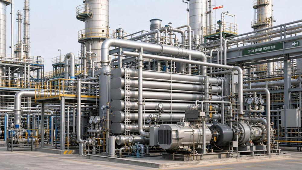 Which chemical industry techniques improve energy efficiency at scale?