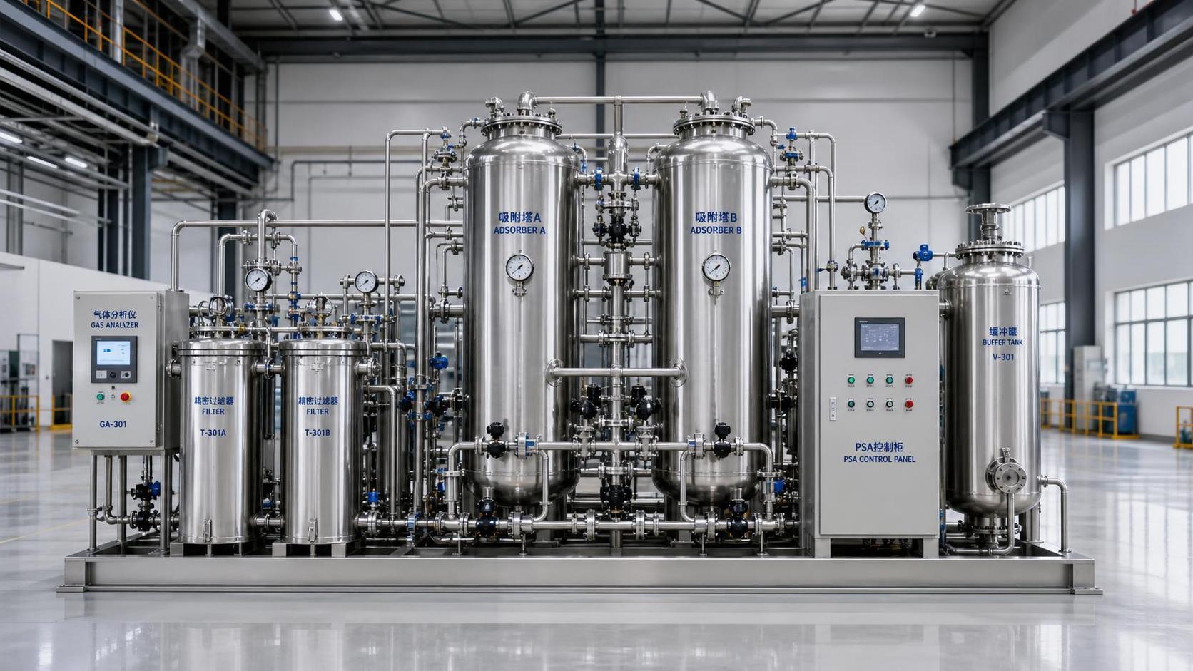 What drives gas purification systems price in industrial projects?