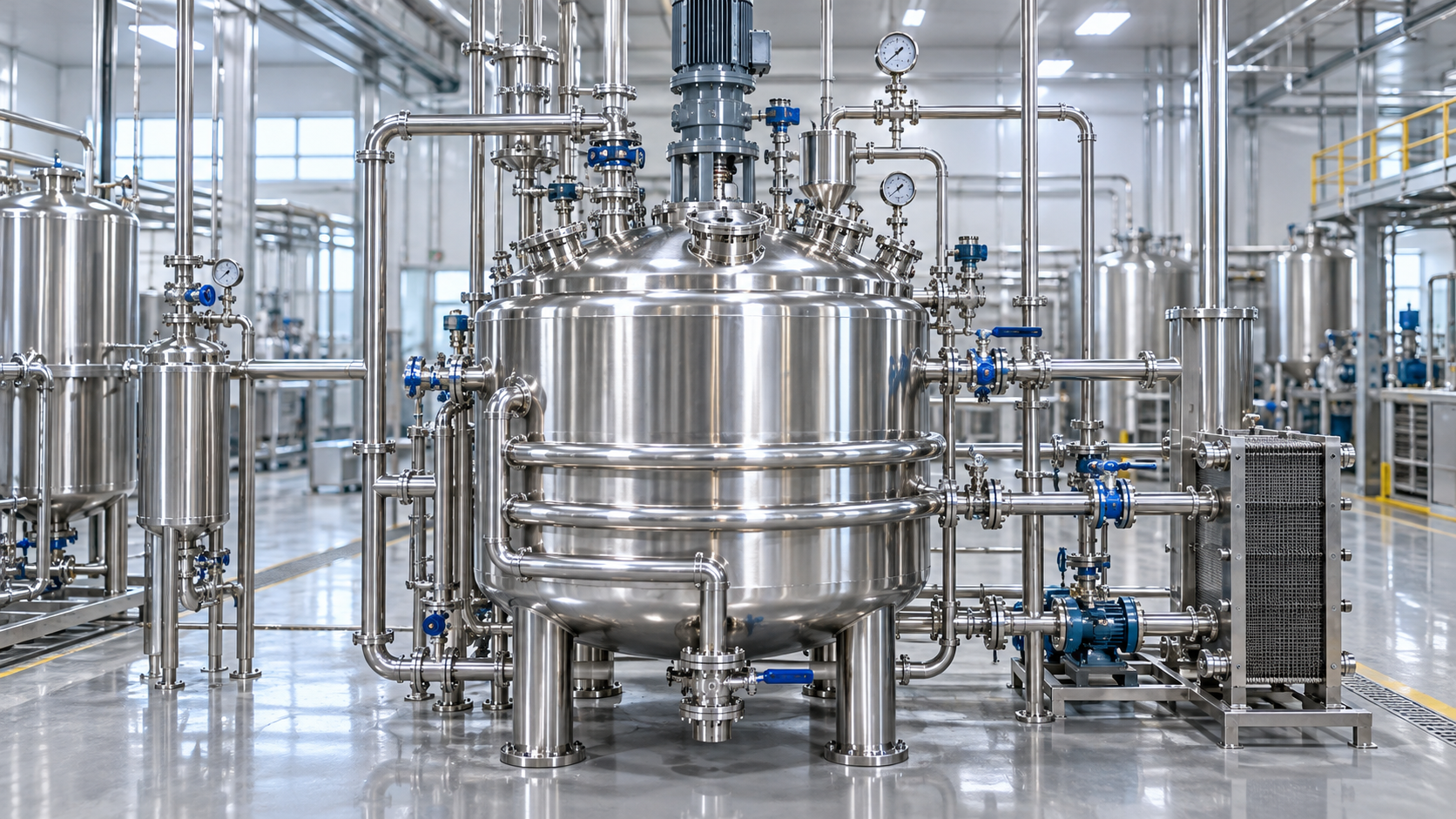 When is a stainless steel polymerization reactor the right choice?