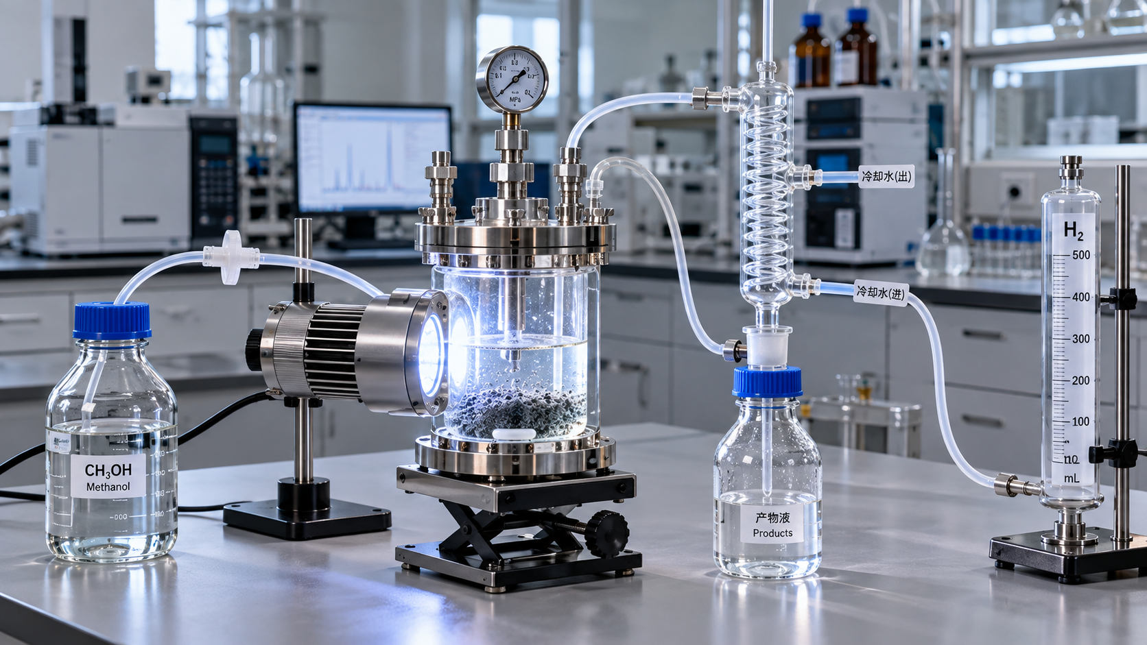 Tsinghua Team Converts Methanol Selectively to Formaldehyde, Co-Producing Green Hydrogen