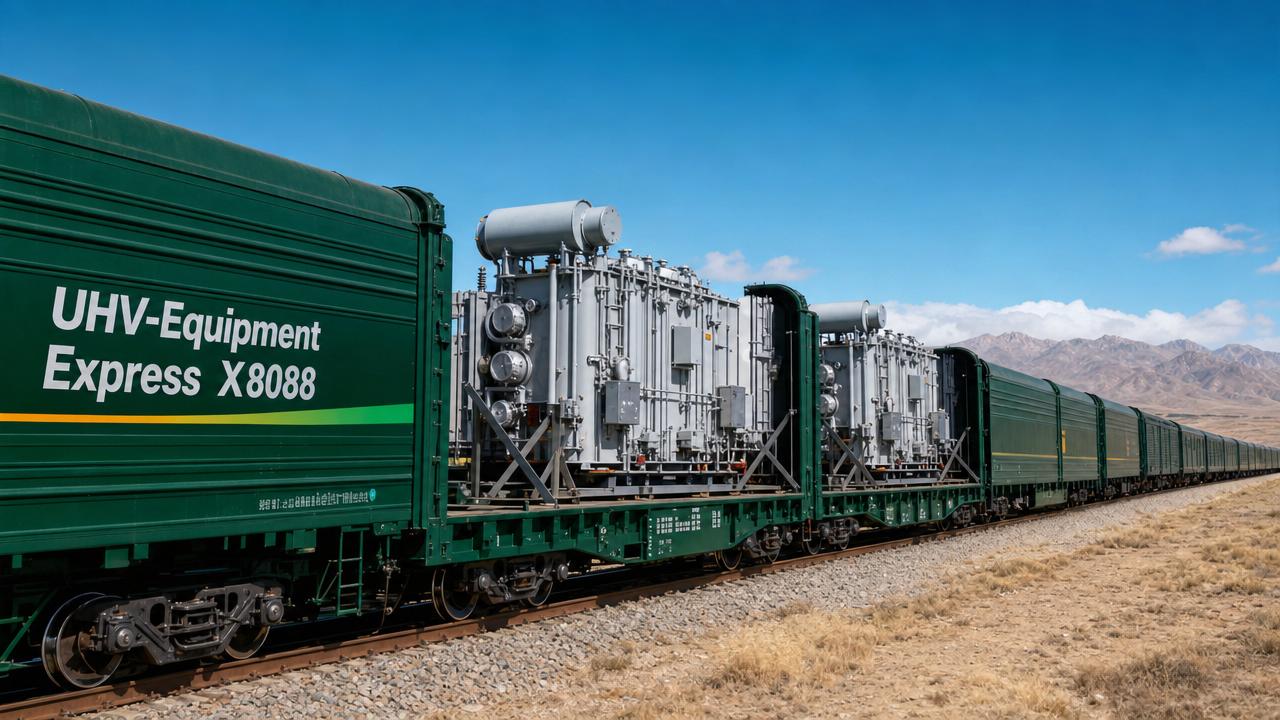 New UHV Equipment Express on Xi’an–Hamburg Rail Route