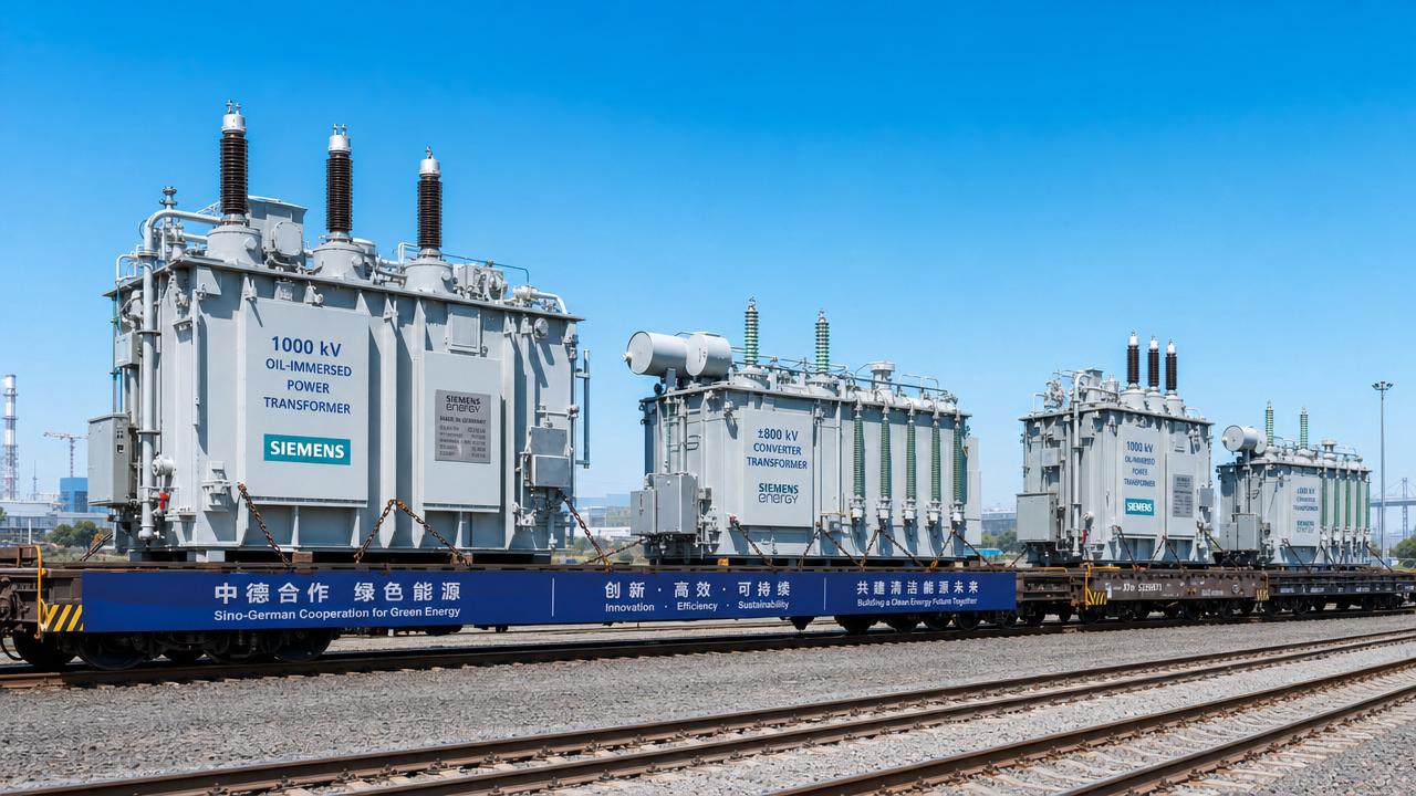 Xi’an–Hamburg UHV Train Capacity Expanded to 4 Transformers