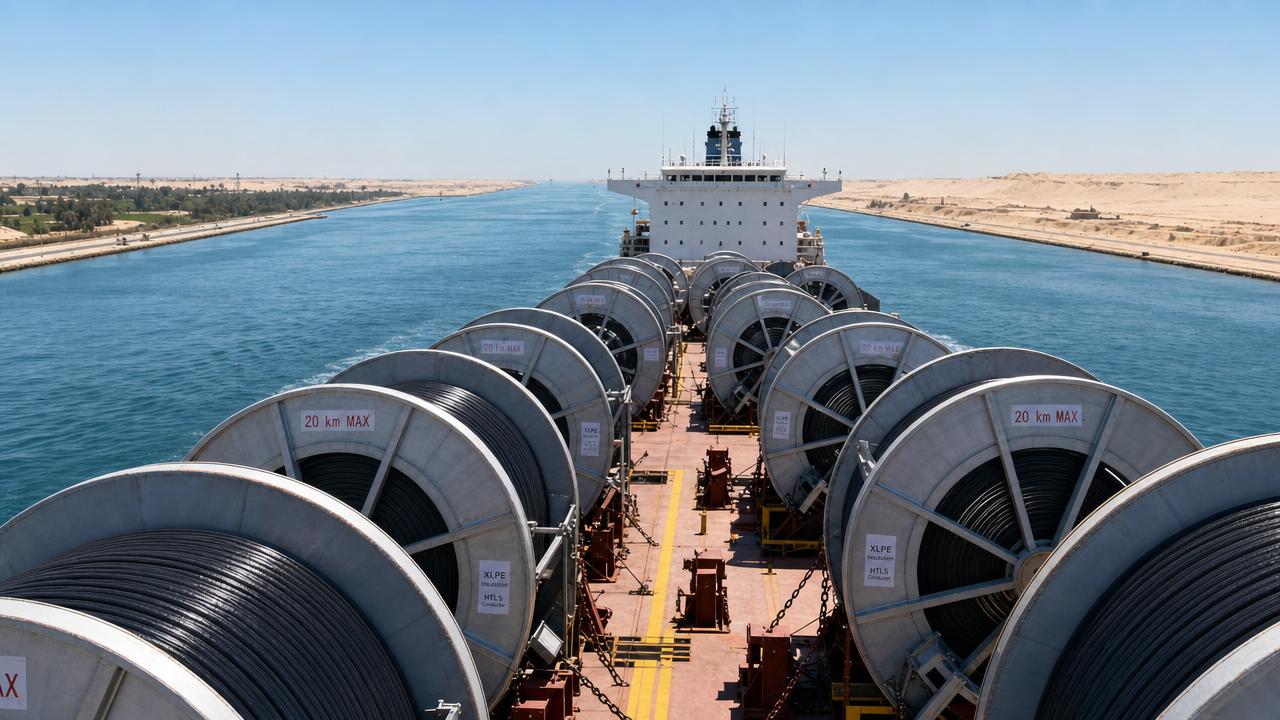 Suez Canal Authority Bans Full-Reel XLPE/HTLS Cable Transport (≥20 km) Suez Canal Authority Bans Full-Reel XLPE/HTLS Cable Transport (≥20 km)