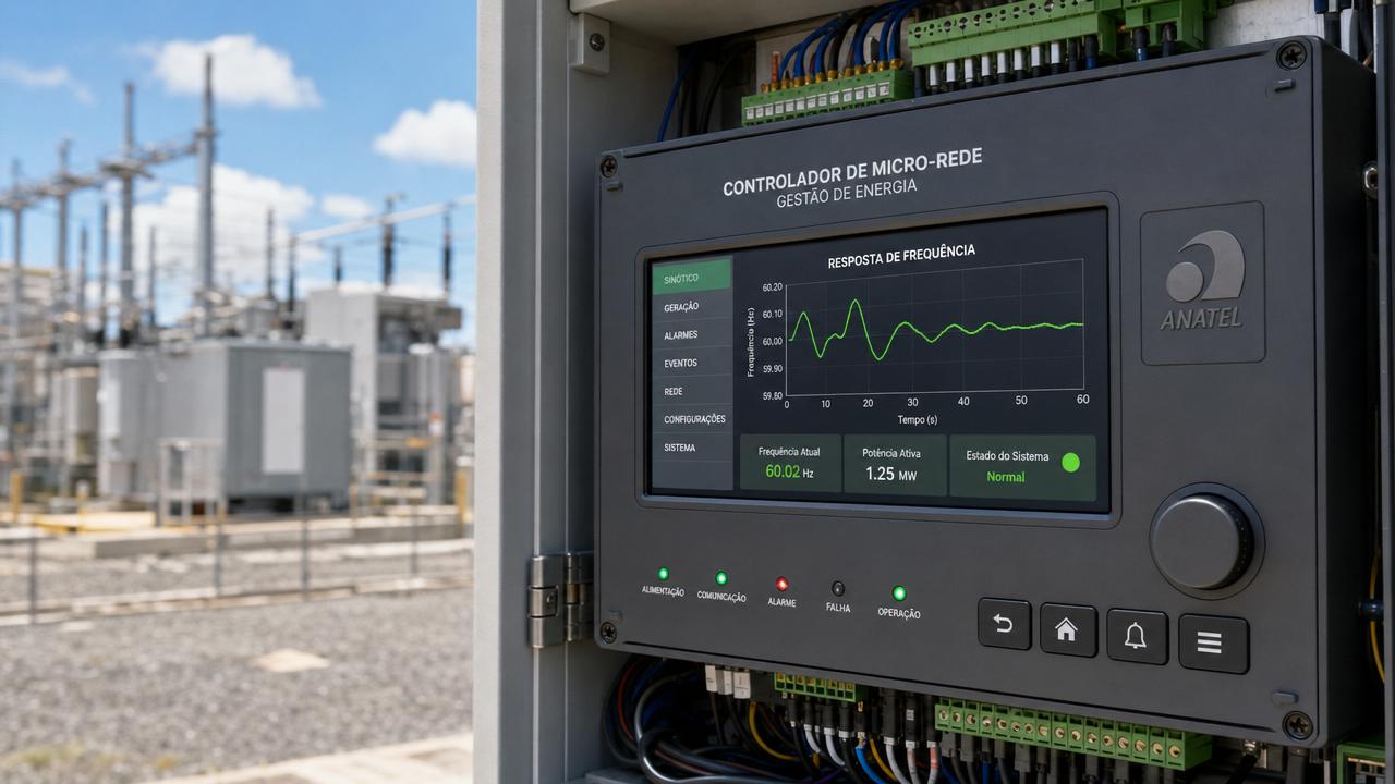 ANATEL Mandates Portuguese UI and Localized Frequency Response for Microgrid Controllers in Brazil ANATEL Mandates Portuguese UI and Localized Frequency Response for Microgrid Controllers in Brazil