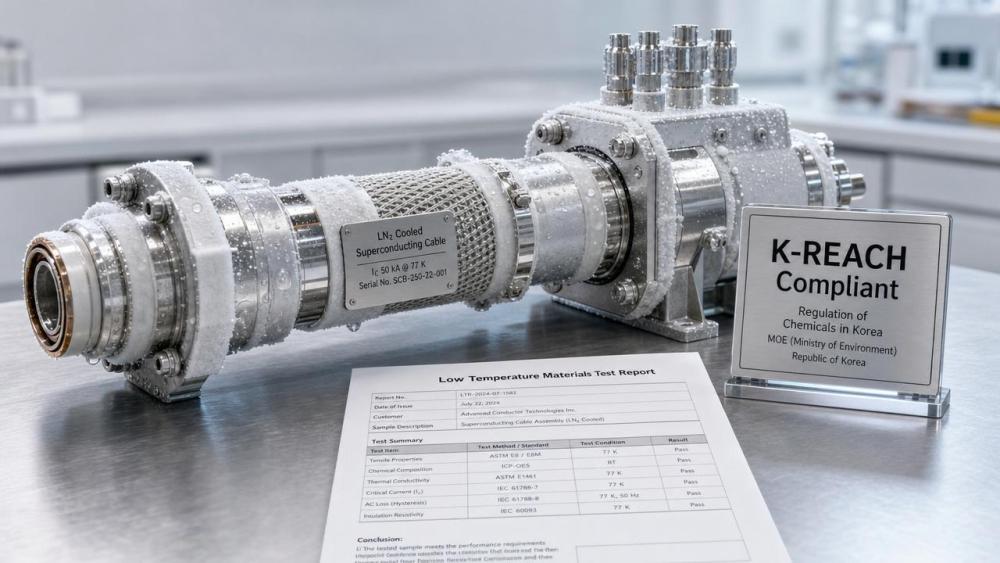 K-REACH Introduces Expedited Registration for Supply-Critical Cryogenic Materials