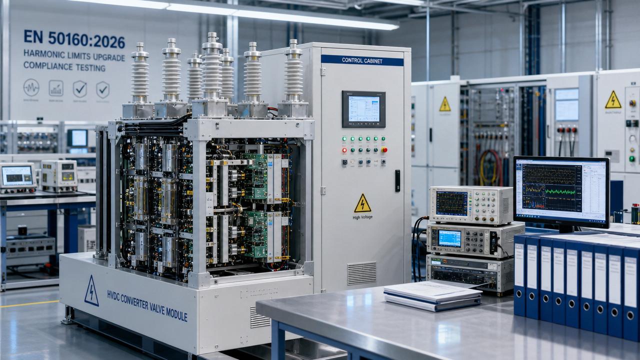 EU EN 50160:2026 Tightens HVDC Harmonic Limits