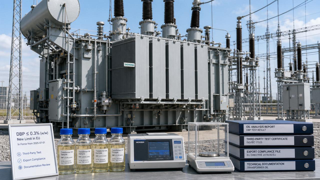 EU Rule Tightens DBP Limit in UHV Transformer Oil
