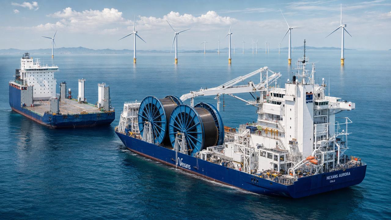 XLPE Subsea Cable Shipment to UK Cuts Lead Time 40% XLPE Subsea Cable Shipment to UK Cuts Lead Time 40%