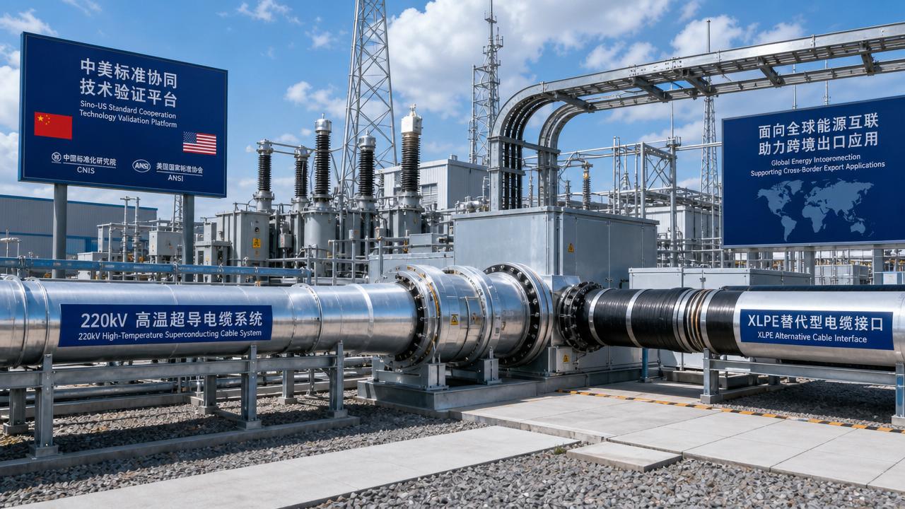 China-US Standard Work Begins for Superconducting Cables China-US Standard Work Begins for Superconducting Cables
