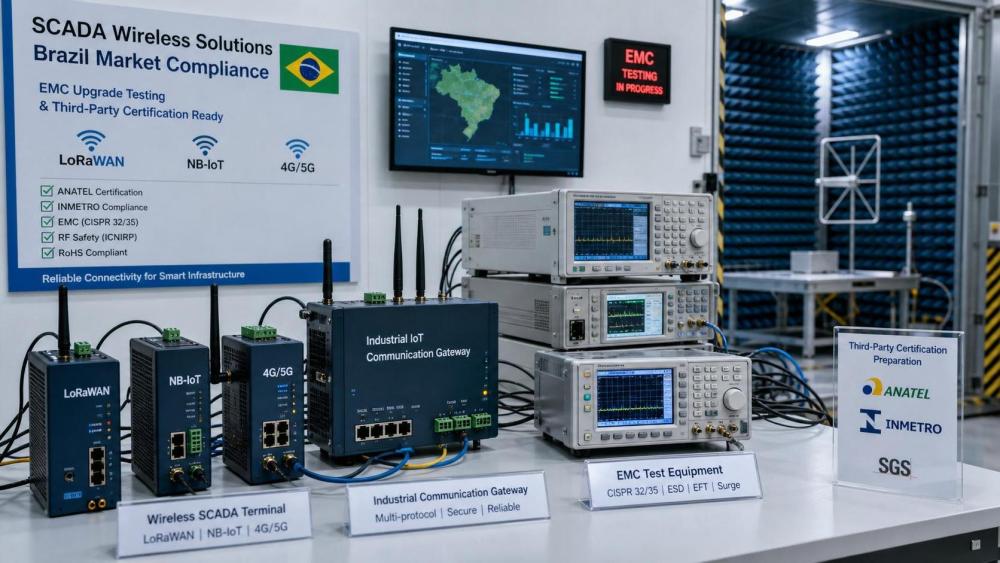 ANATEL Tightens EMC Rules for Wireless SCADA in Brazil