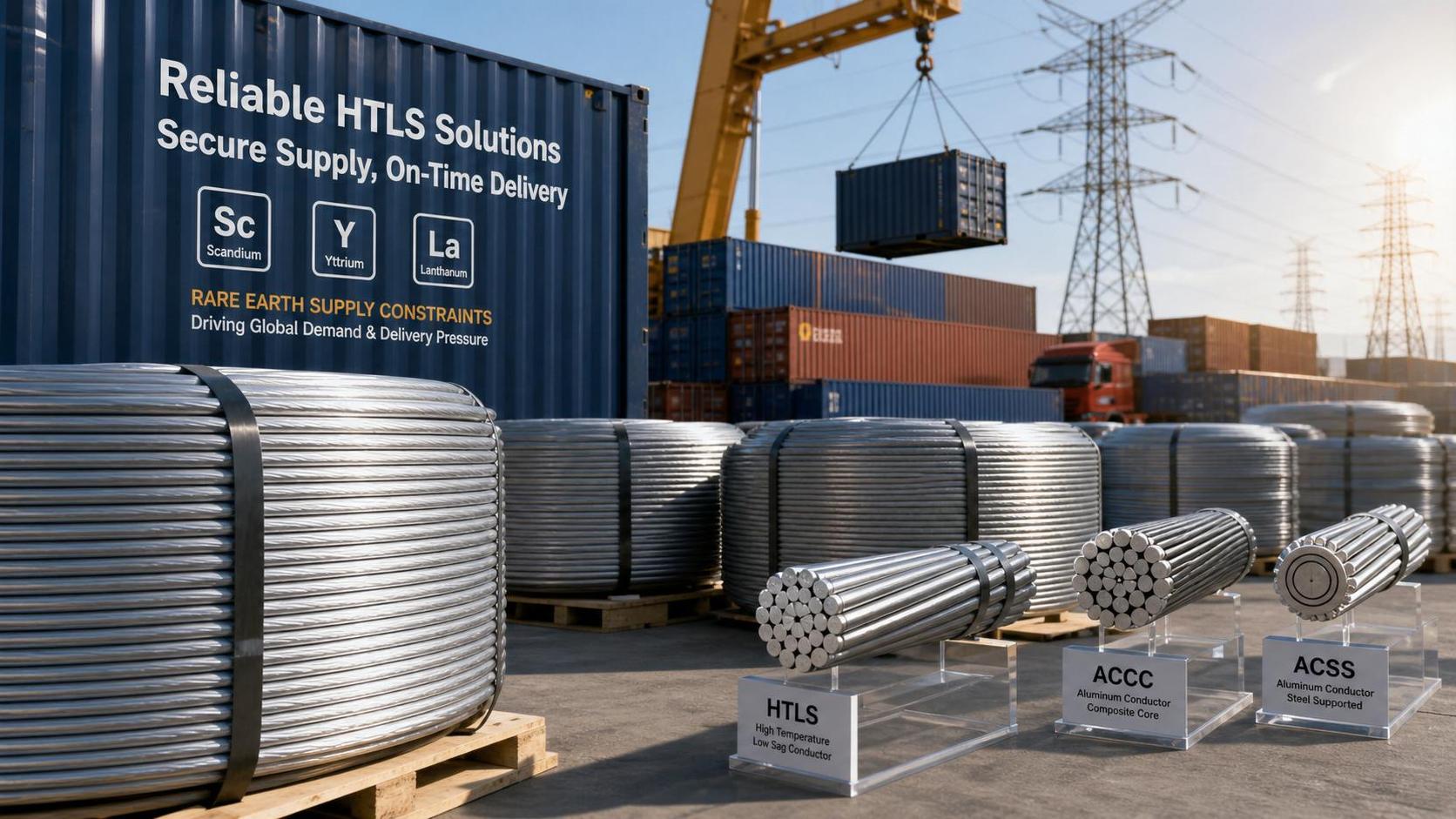 HTLS Conductor Prices Jump 12% on Rare-Earth Curbs