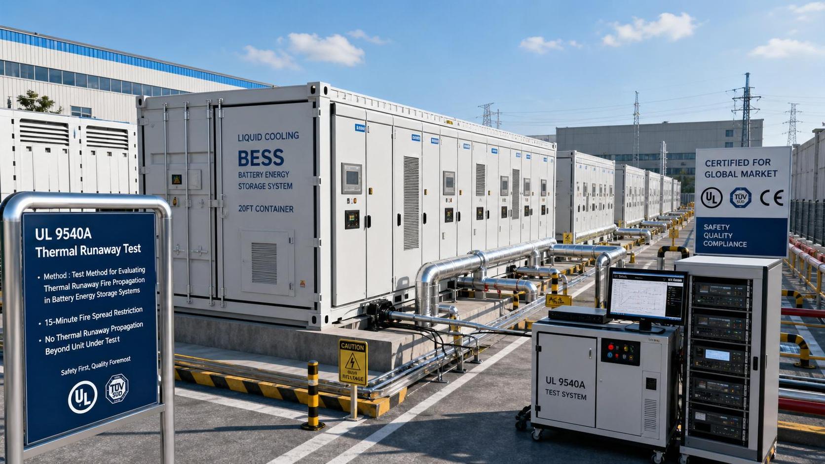 DOE Sets 15-Minute UL 9540A Limit for Liquid-Cooled BESS DOE Sets 15-Minute UL 9540A Limit for Liquid-Cooled BESS