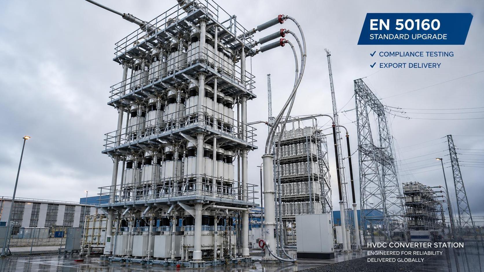 EU Sets EN 50160:2026+A1:2026 Rule for HVDC Valves